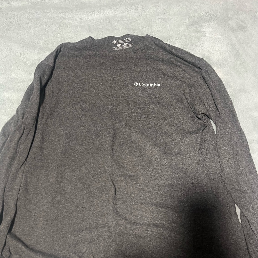 Columbia Charcoal Graphic Long Sleeve Tee